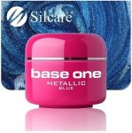 metallic 7 Blue base one żel kolorowy gel kolor SILCARE 5 g